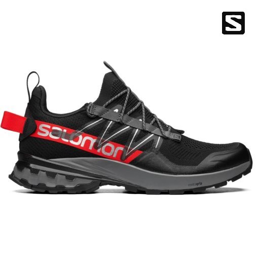 Black Salomon Xa Cover Men's Sneakers | IE SG2413